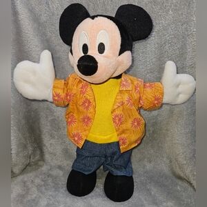 Disney Dancing Mambo Mickey Mouse Animated Plush Figure Song 2004 Kids Toy